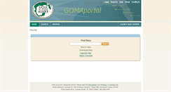 Desktop Screenshot of gomaportal.org