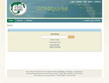 Tablet Screenshot of gomaportal.org